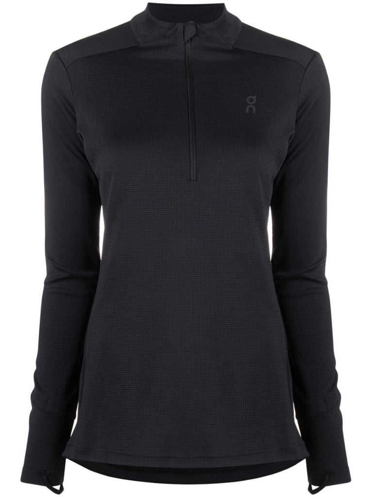 Black Climate Half-zip Running Top