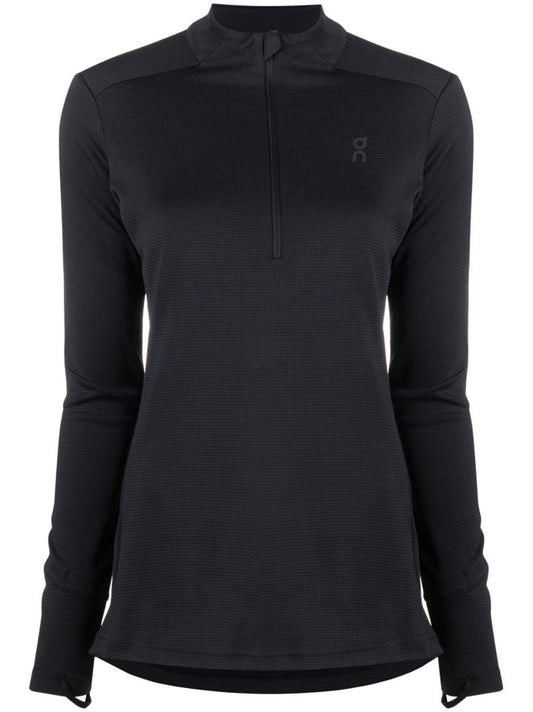 Black Climate Half-zip Running Top