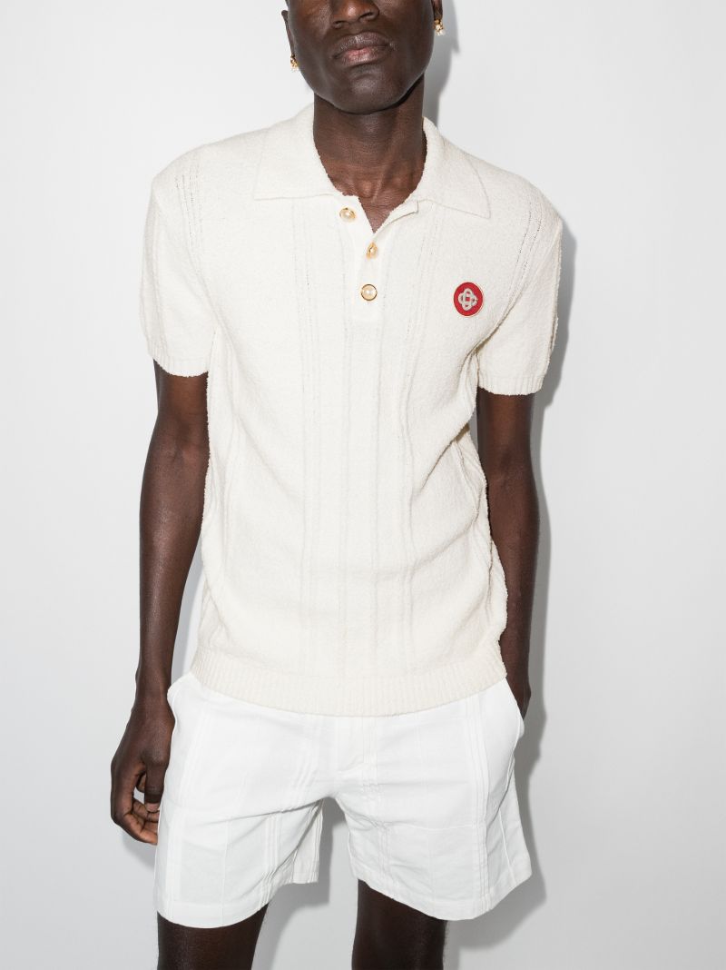 Embroidered Logo Polo Shirt
