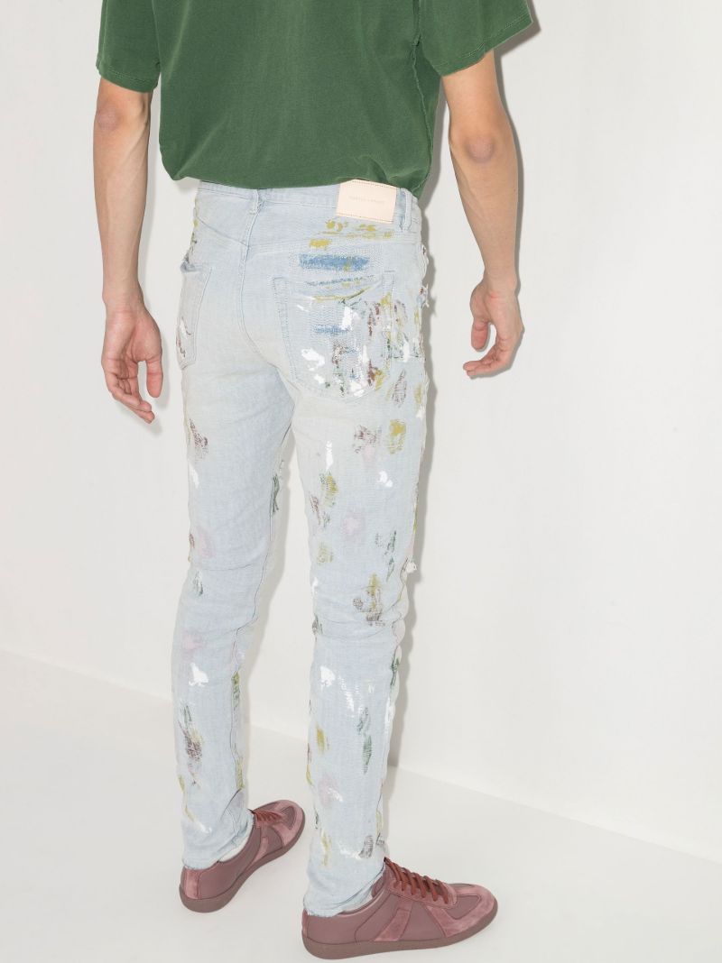 Blue P001 Skinny Jeans