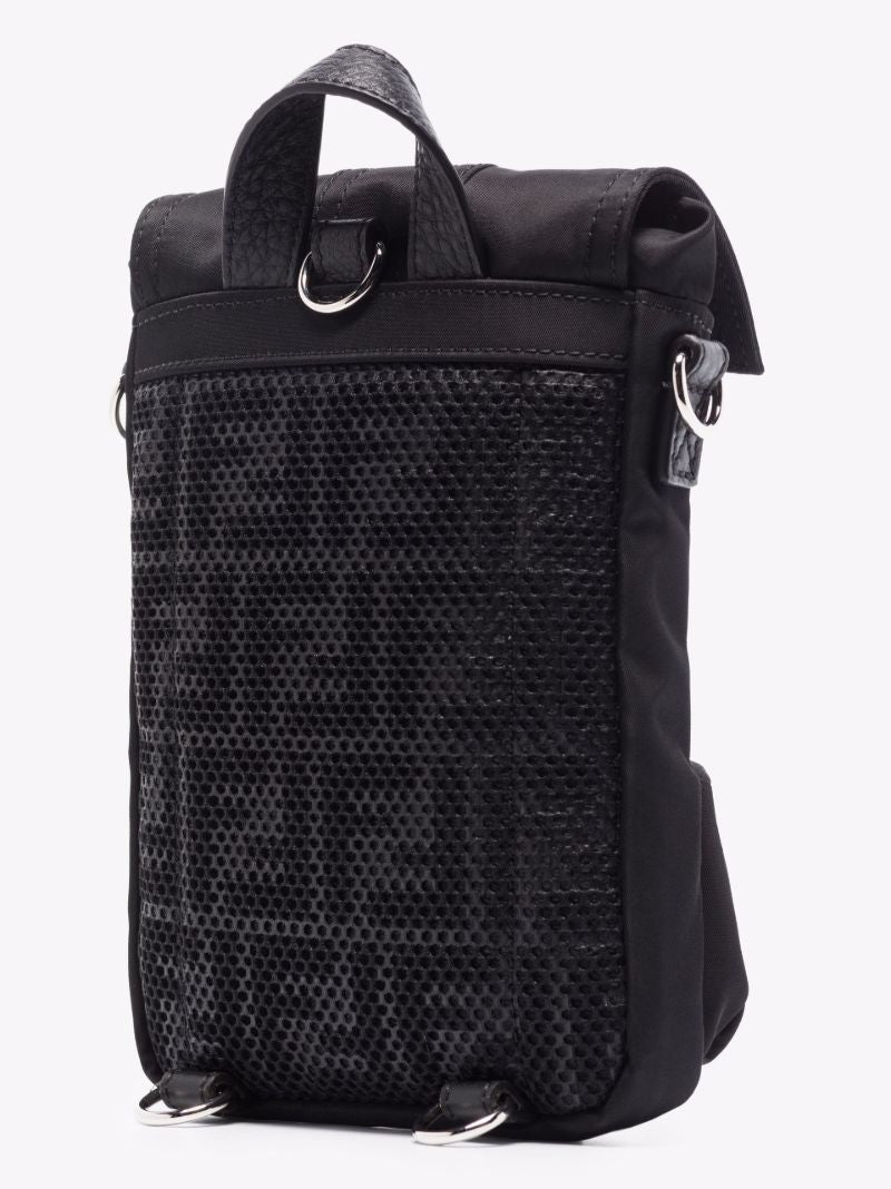 Black Fendiness Mini Cross Body Bag