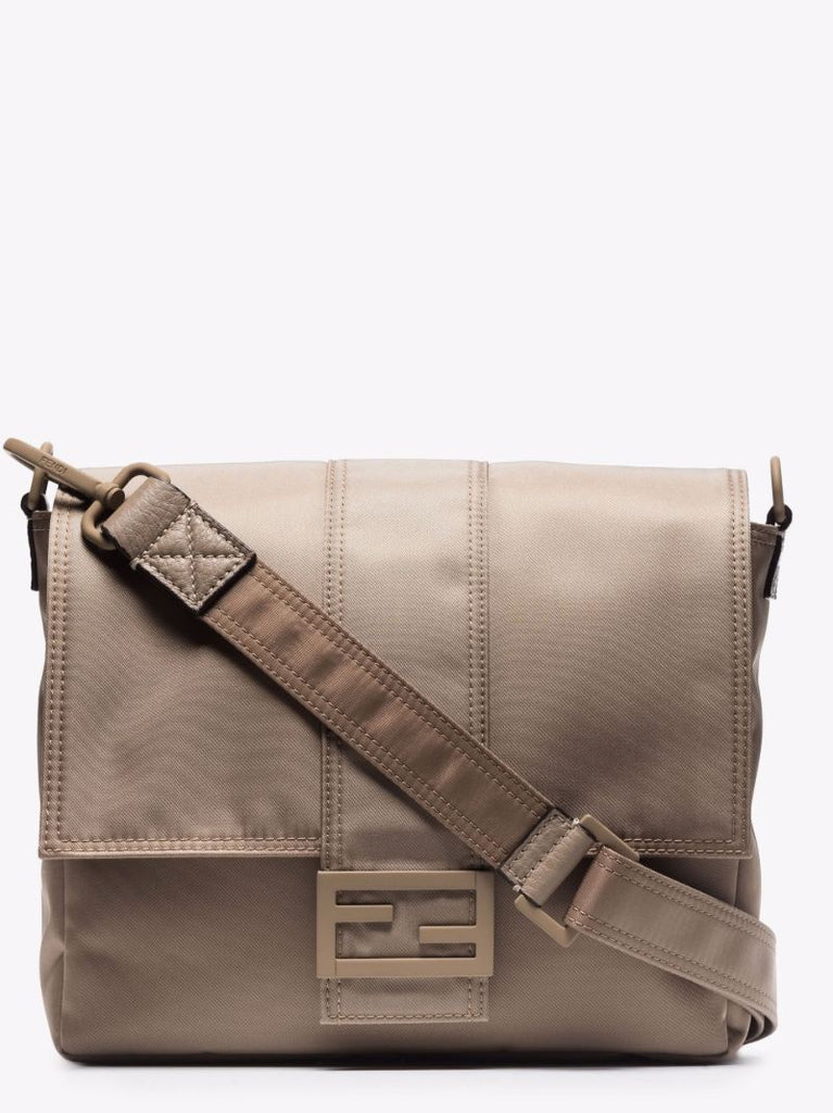 Neutral Logo Messenger Bag
