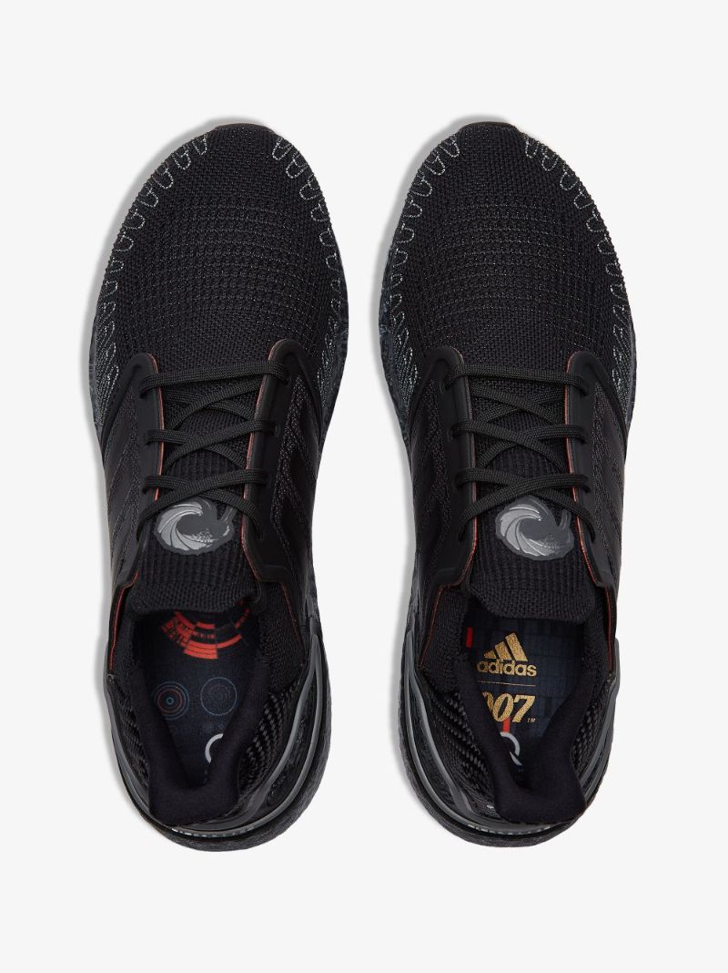 X James Bond Black Ultra Boost 20 Sneakers