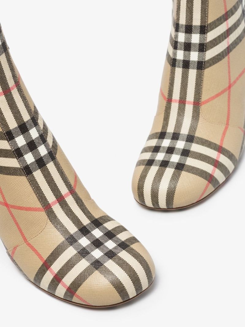 Neutral 65 Vintage Check Ankle Boots