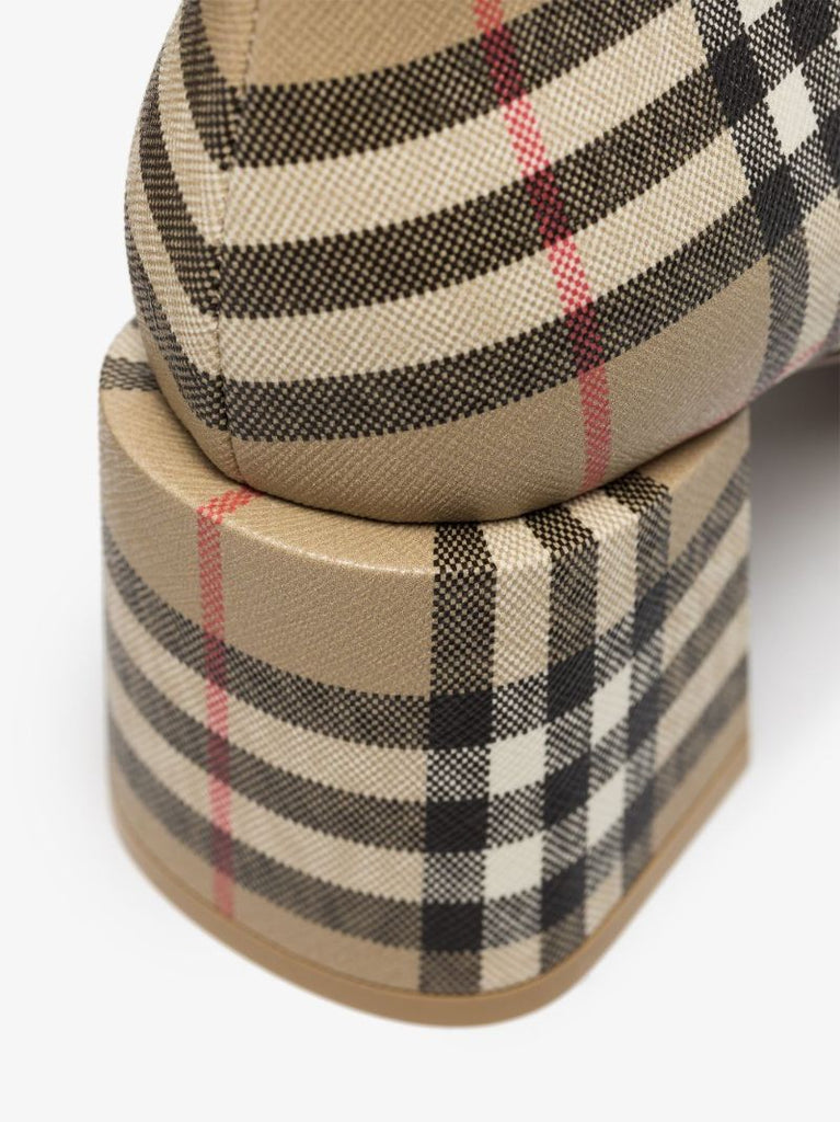 Neutral 65 Vintage Check Ankle Boots