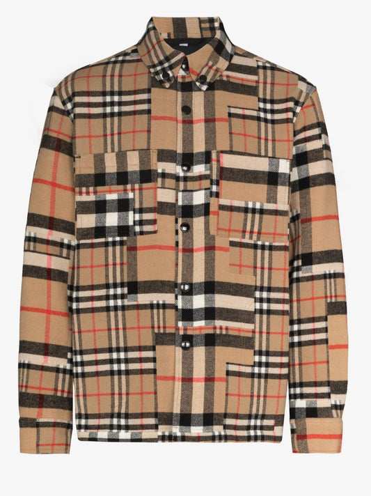 Offton Patchwork Check Shirt