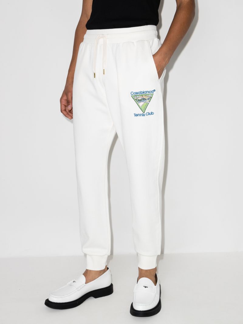 Tennis Club Icon Embroidered Track Pants