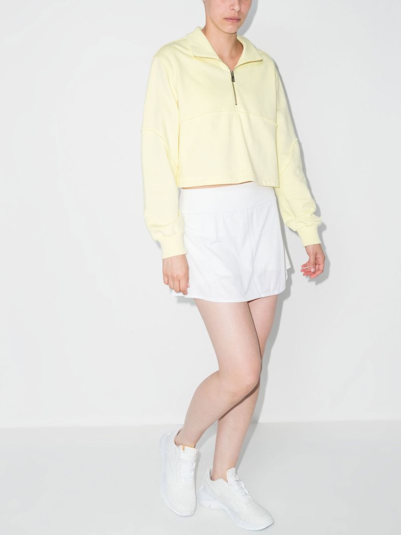 White Tennis Match Skirt