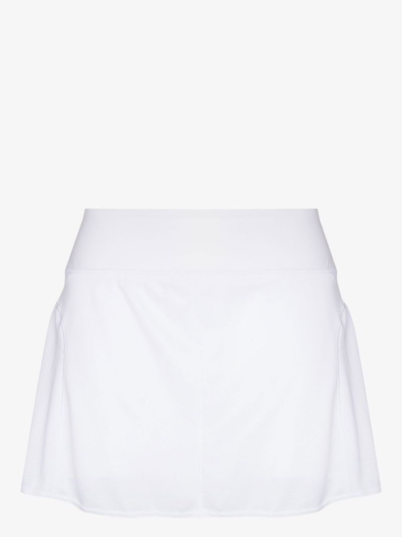White Tennis Match Skirt