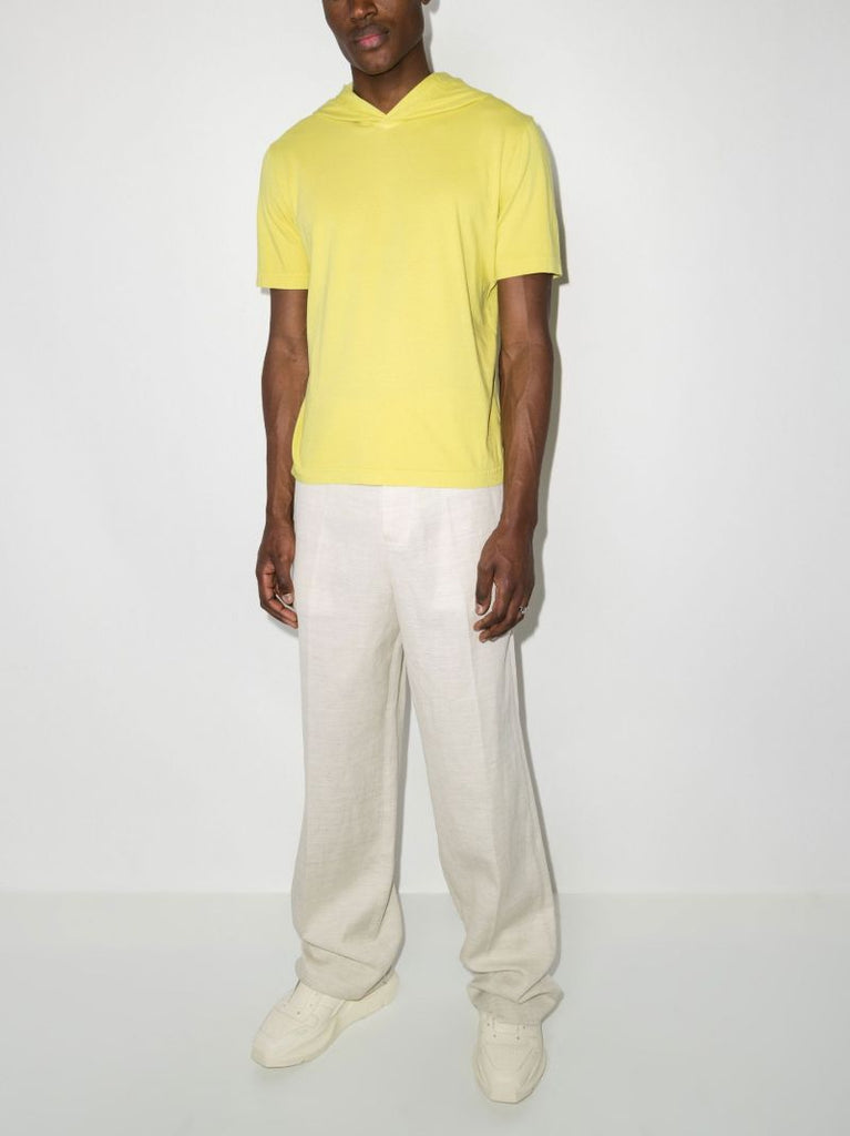 Short Sleeve Cotton Hoodie