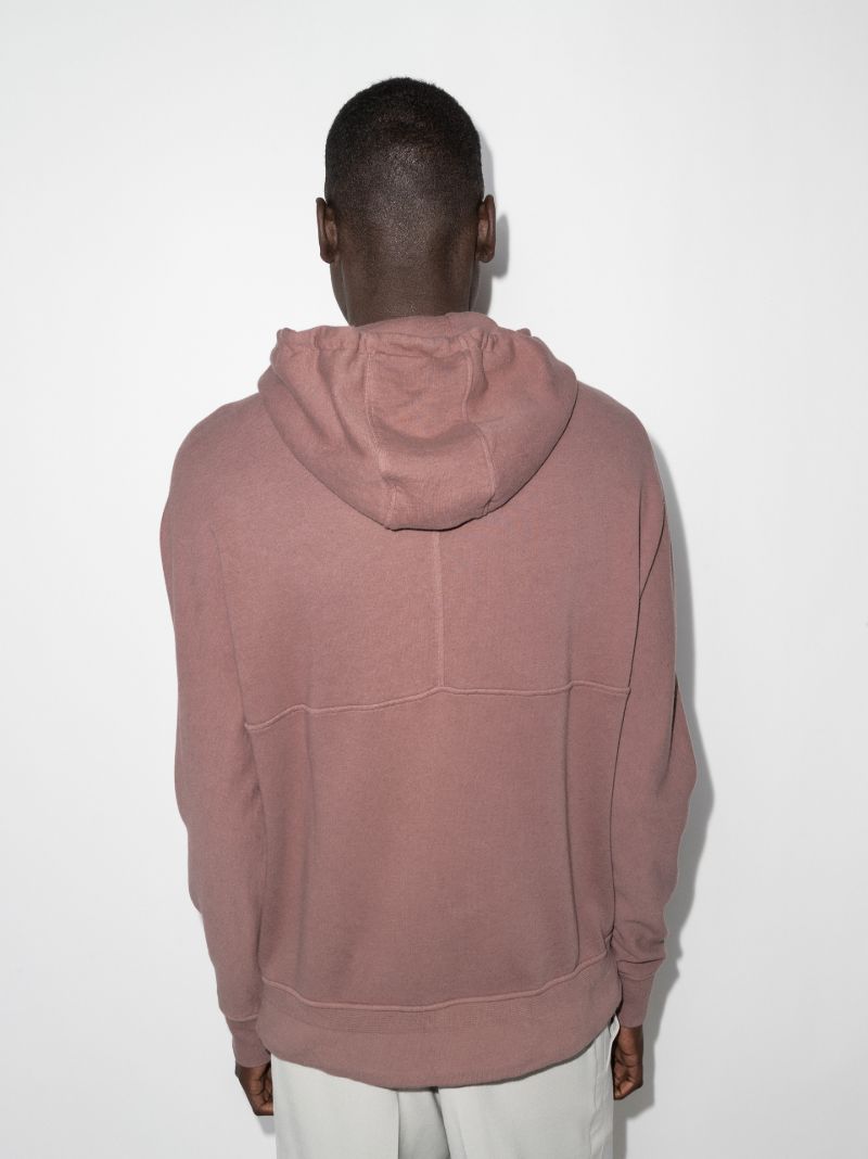 Panelled Cotton Hoodie