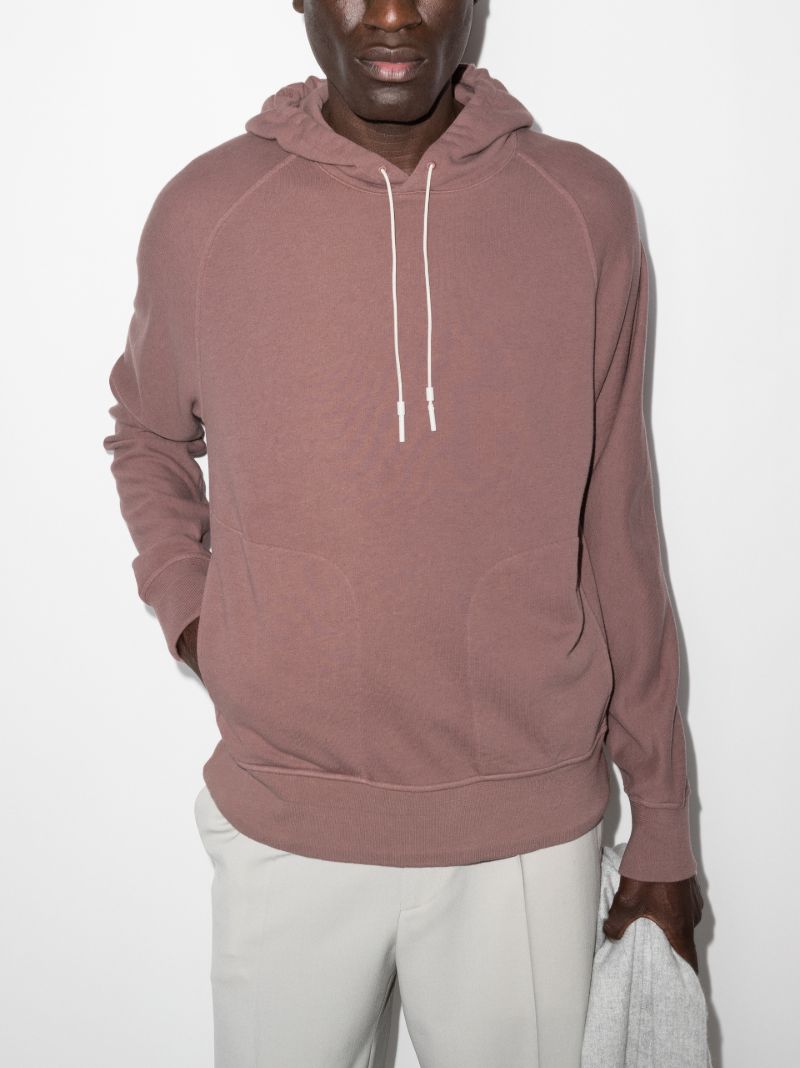 Panelled Cotton Hoodie