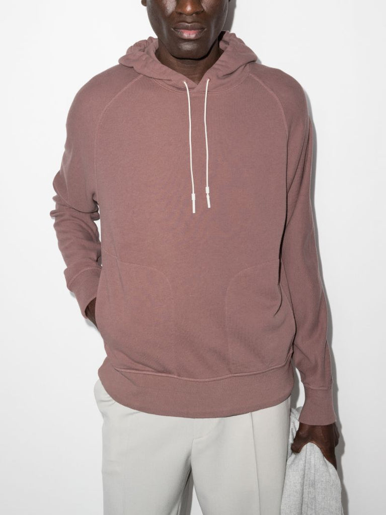 Panelled Cotton Hoodie
