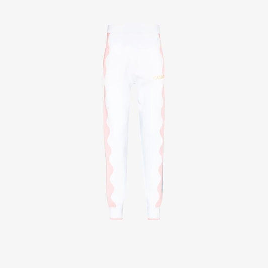 Panelled Knitted Track Pants