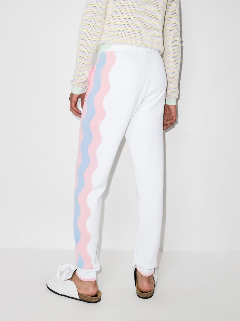 Panelled Knitted Track Pants