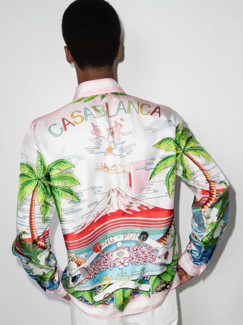 Printed Silk Shirt