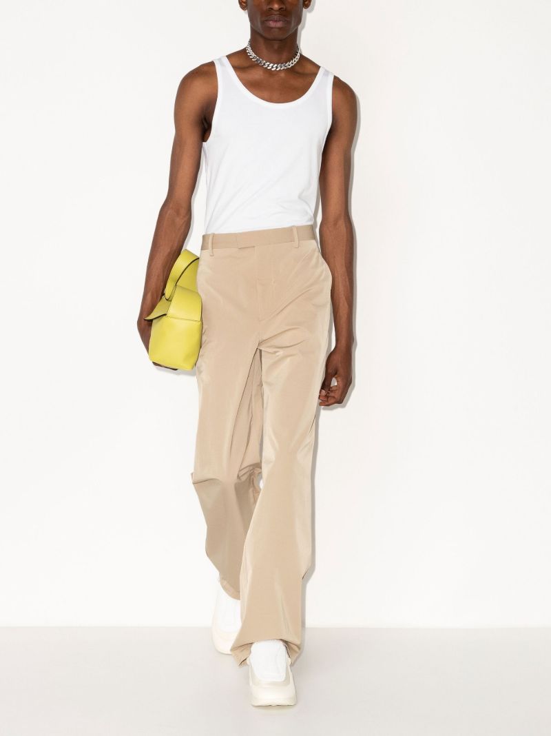 Washed Tailored Trousers