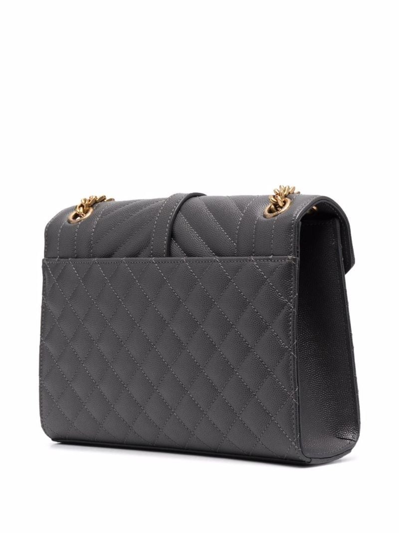 Slp Med Envelope Lthr Shldr Bag