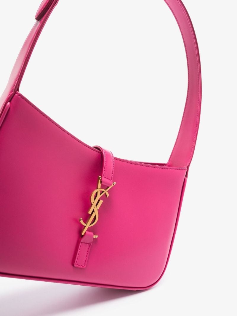 Pink Le 5 Ã_x0083_â_x0082_¬ 7 Leather Shoulder Bag