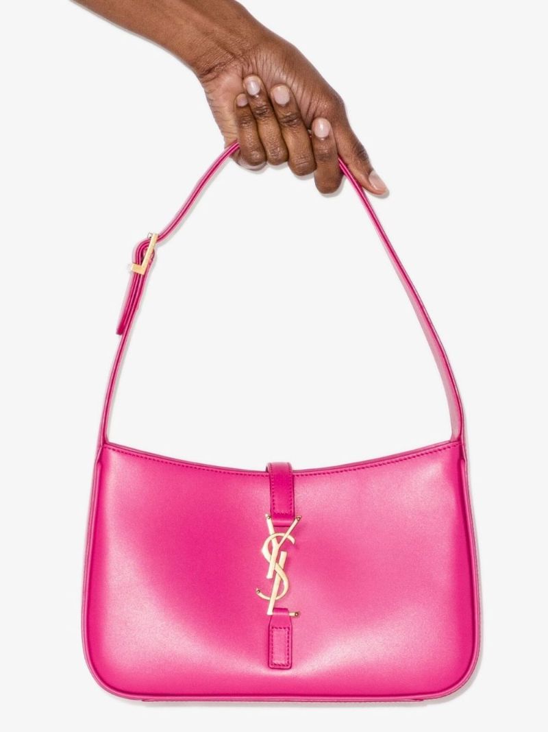 Pink Le 5 Ã_x0083_â_x0082_¬ 7 Leather Shoulder Bag