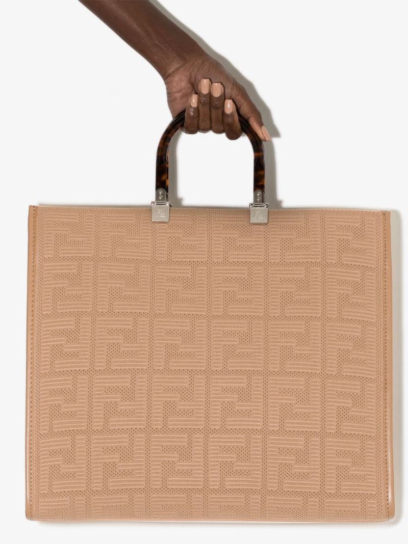 Neutral Sunshine Shopper Large Tote Bag