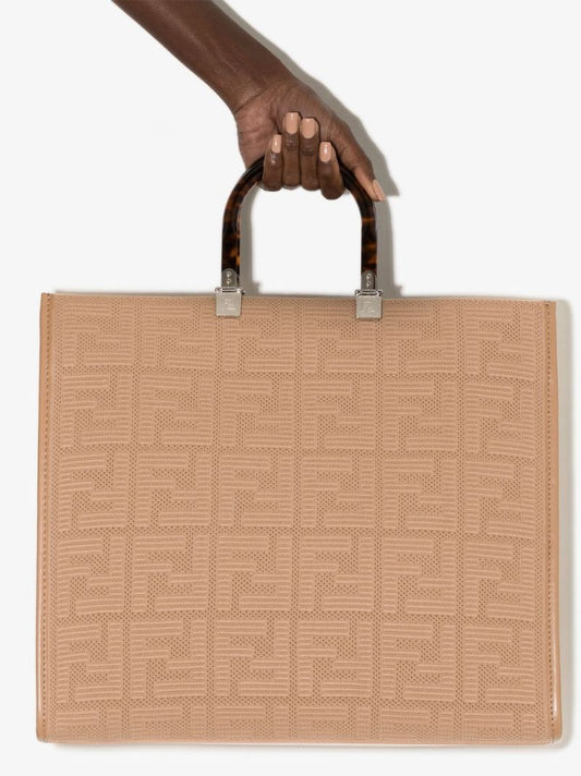 Neutral Sunshine Shopper Large Tote Bag