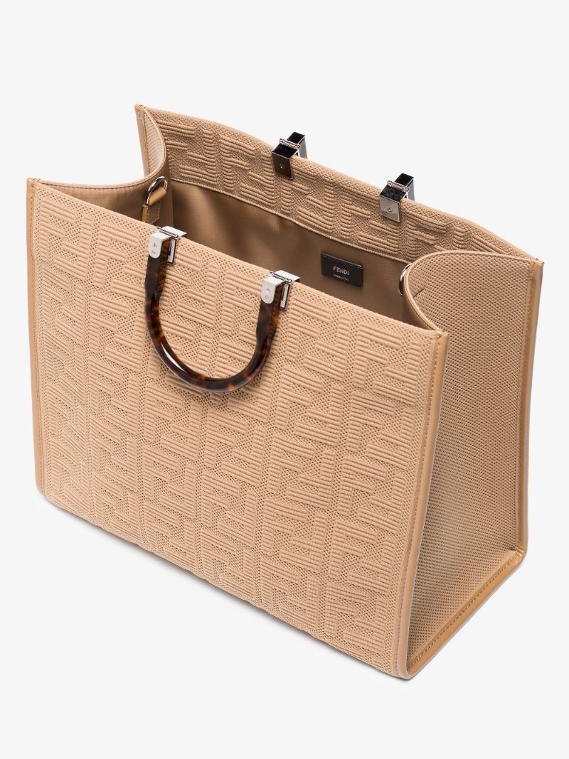 Neutral Sunshine Shopper Large Tote Bag