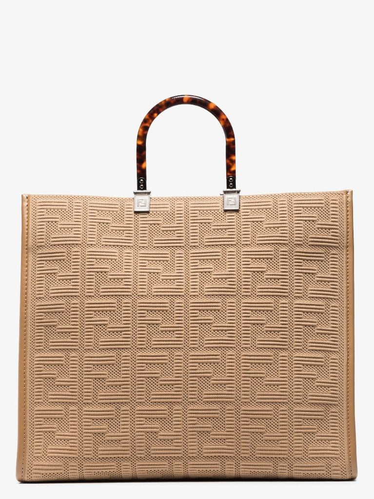 Neutral Sunshine Shopper Large Tote Bag