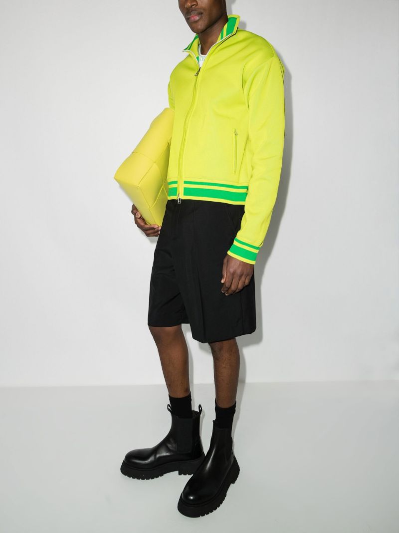 Striped Zip-up Track Jacket