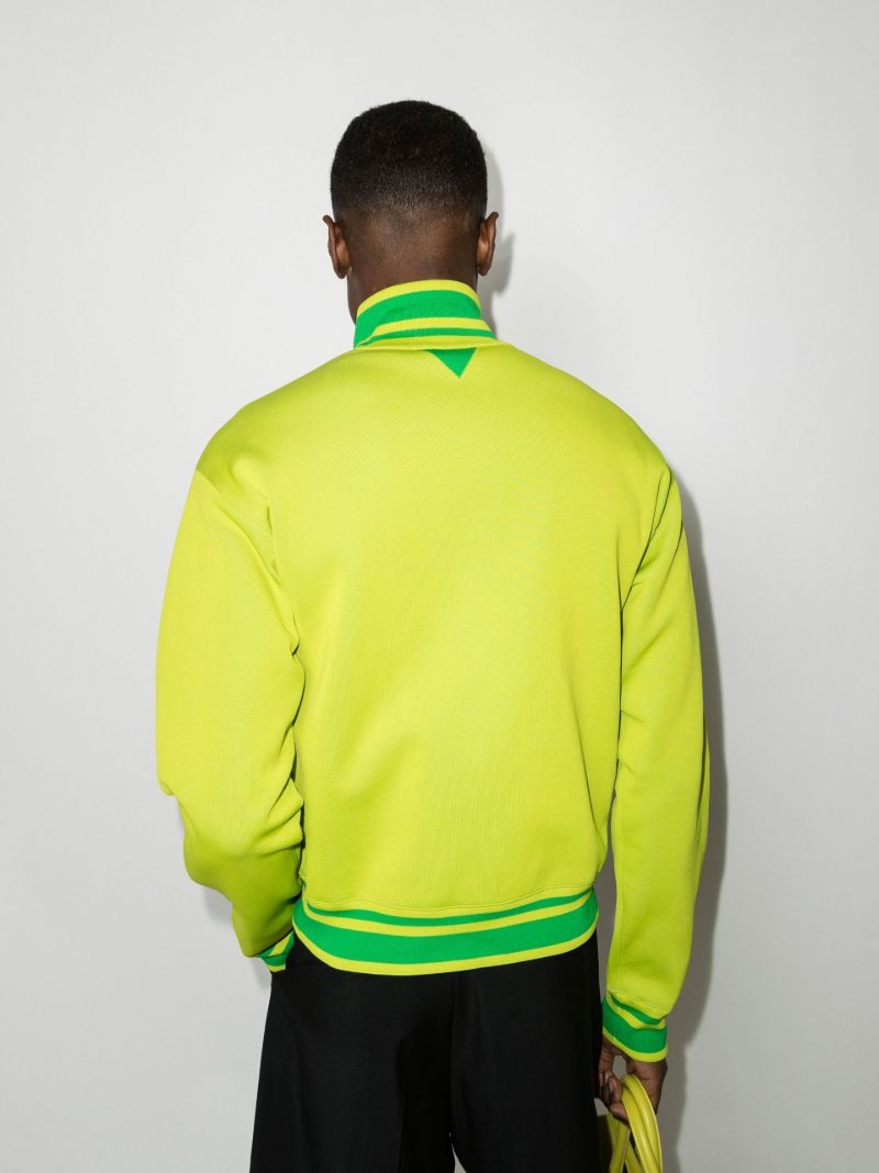 Striped Zip-up Track Jacket