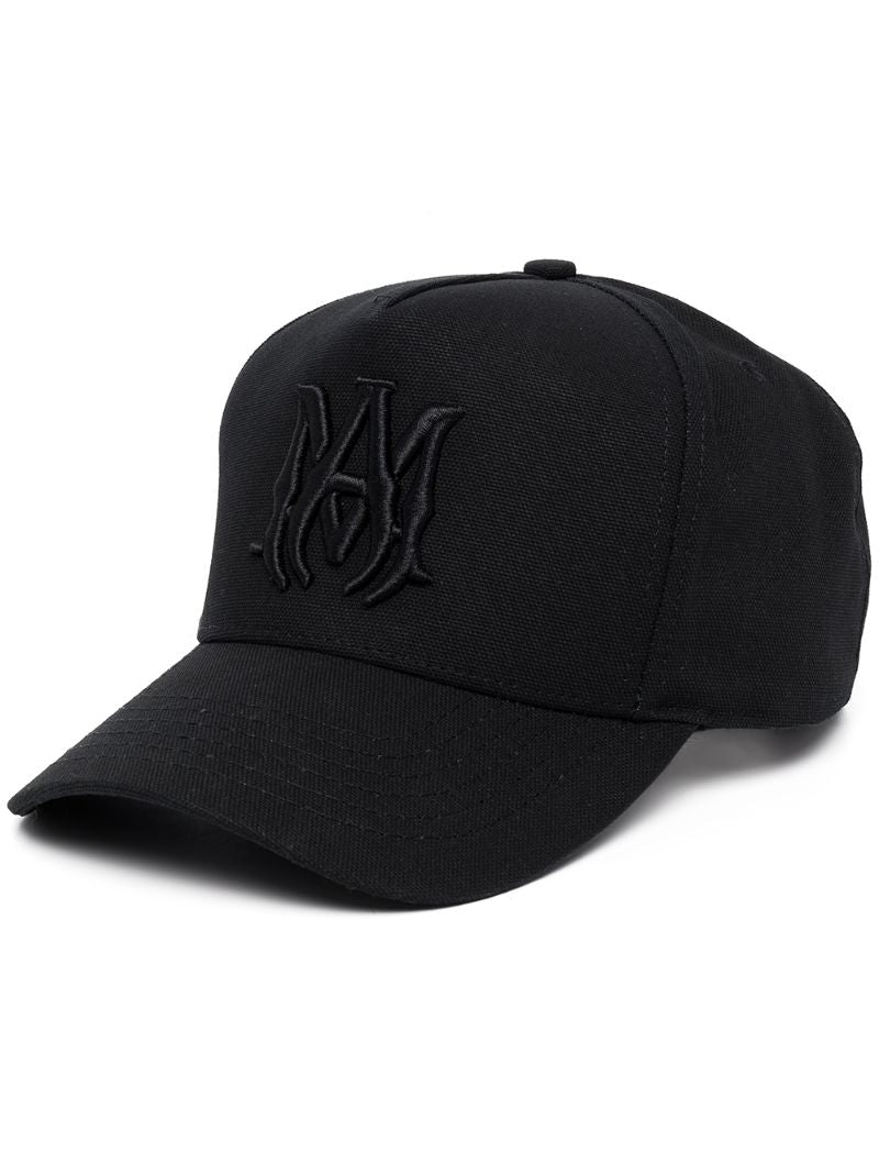 Black M.a Cotton Baseball Cap