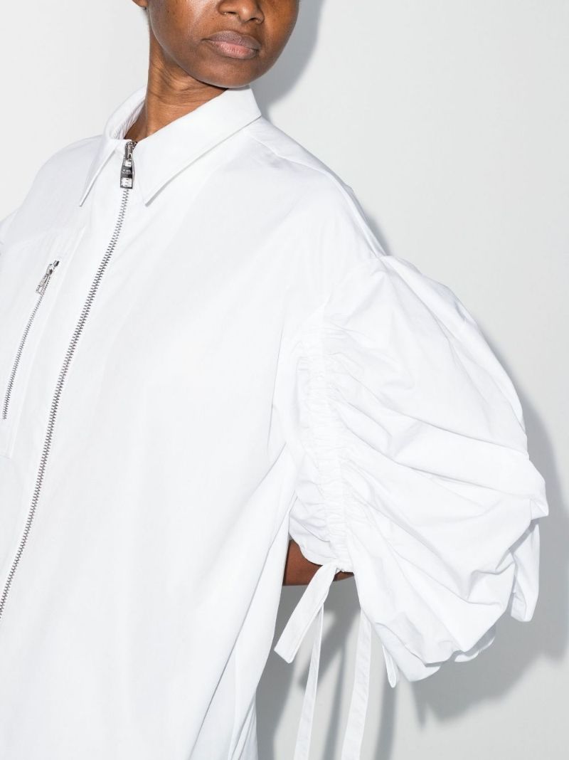 Puff Sleeve Organic Cotton Shirt