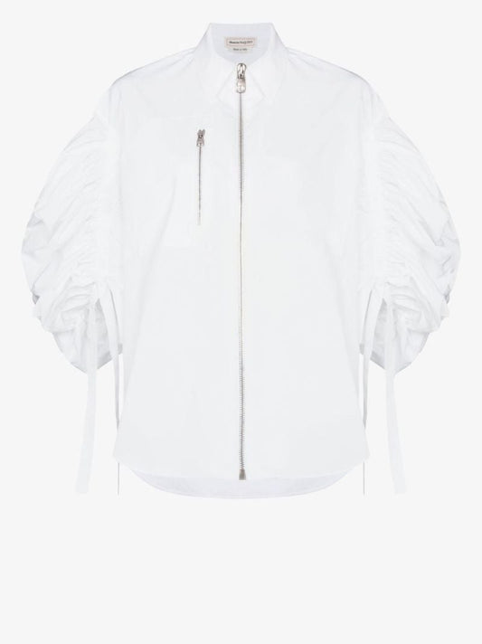 Puff Sleeve Organic Cotton Shirt