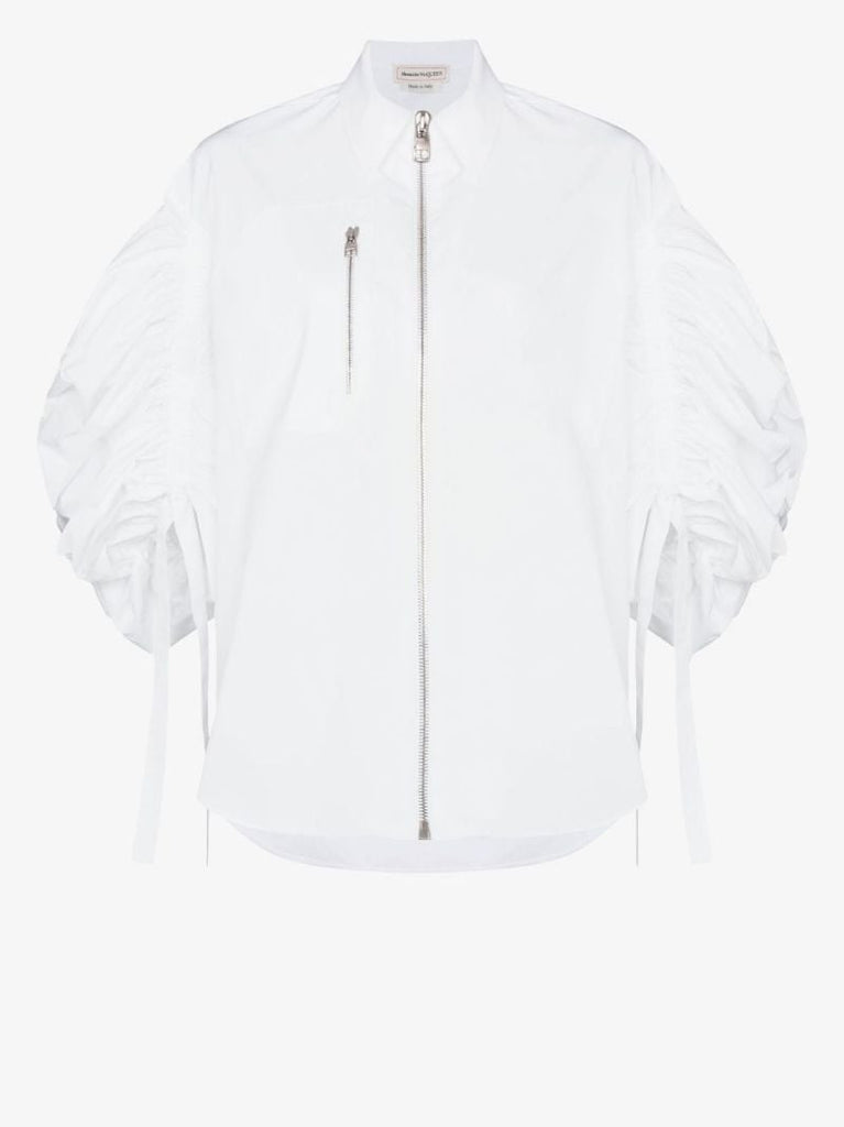 Puff Sleeve Organic Cotton Shirt