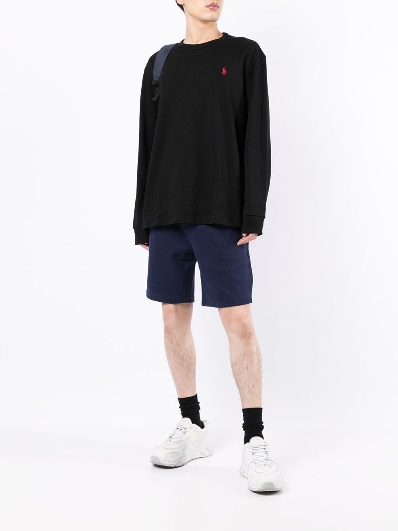 Black Polo Pony Sweatshirt