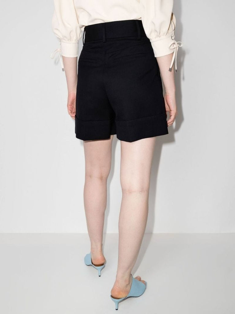 High-waisted Tailored Shorts