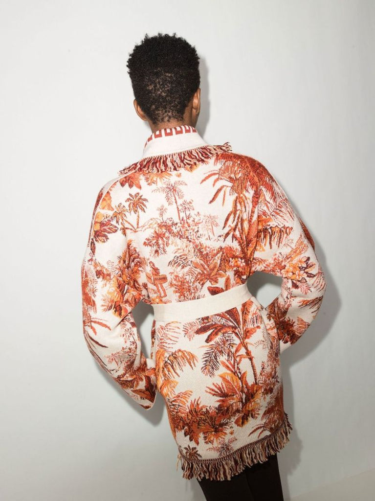 Ho'okipa Toile De Jouy Icon Cardigan