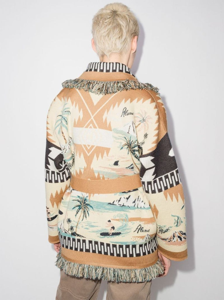 Waikiki Jacquard Cardigan