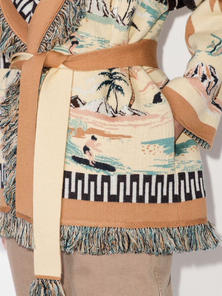 Waikiki Jacquard Cardigan