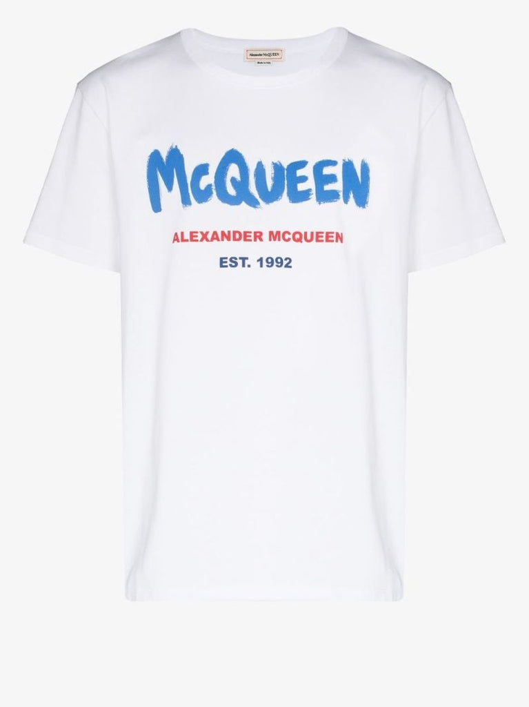 Graffiti Logo Cotton T-shirt