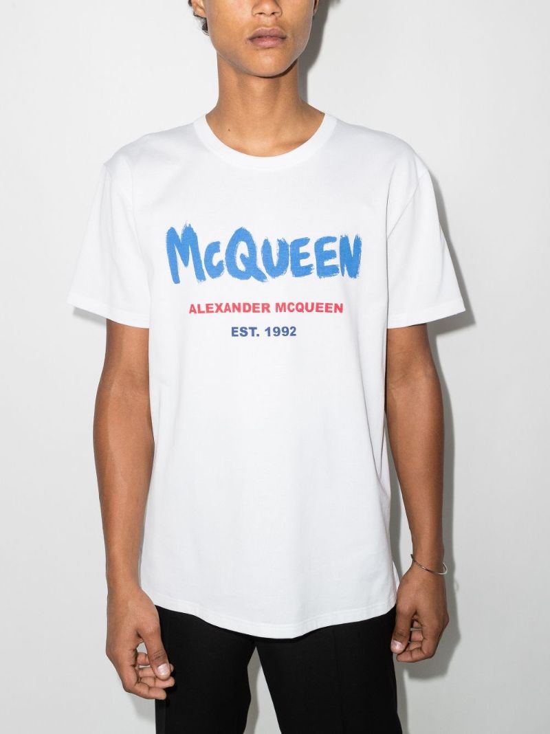 Graffiti Logo Cotton T-shirt