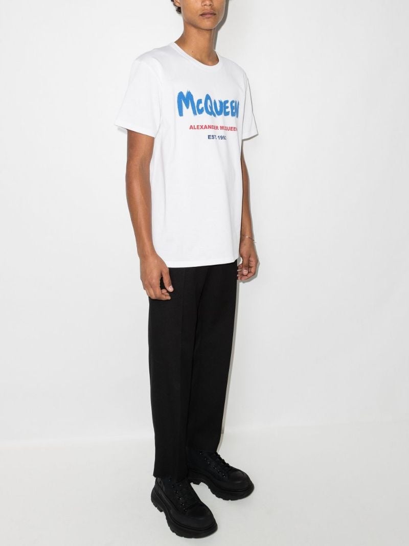 Graffiti Logo Cotton T-shirt