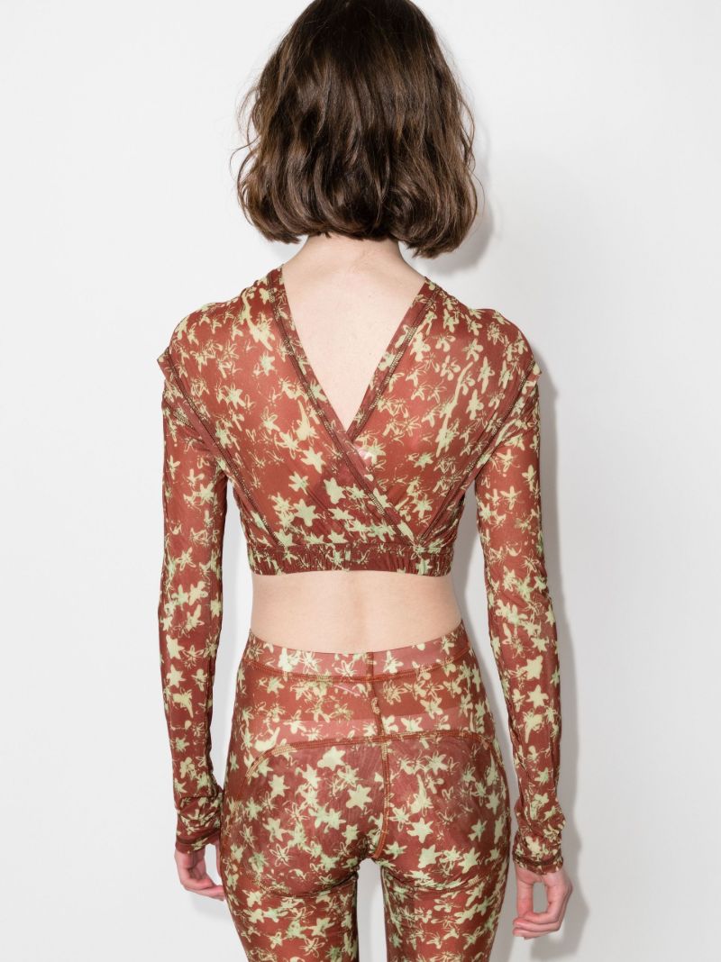 Anti Crossover Cropped Top