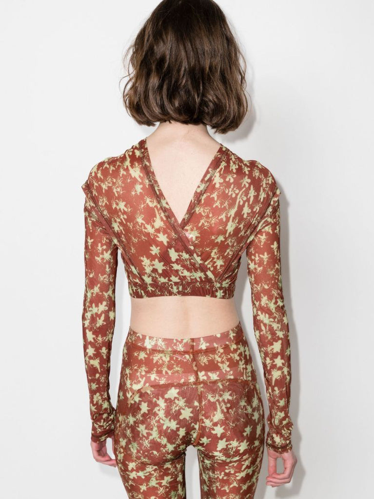 Anti Crossover Cropped Top