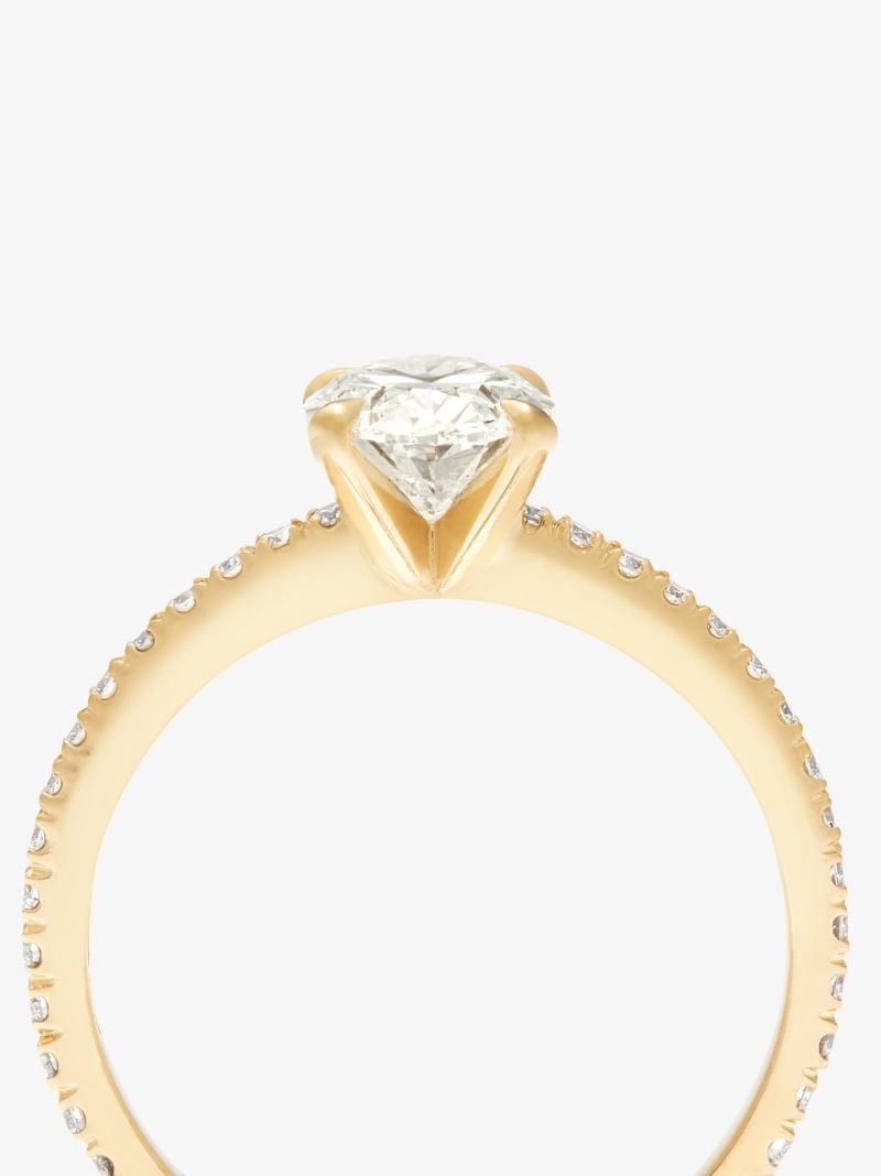 18k Yellow Gold Maya Diamond Ring