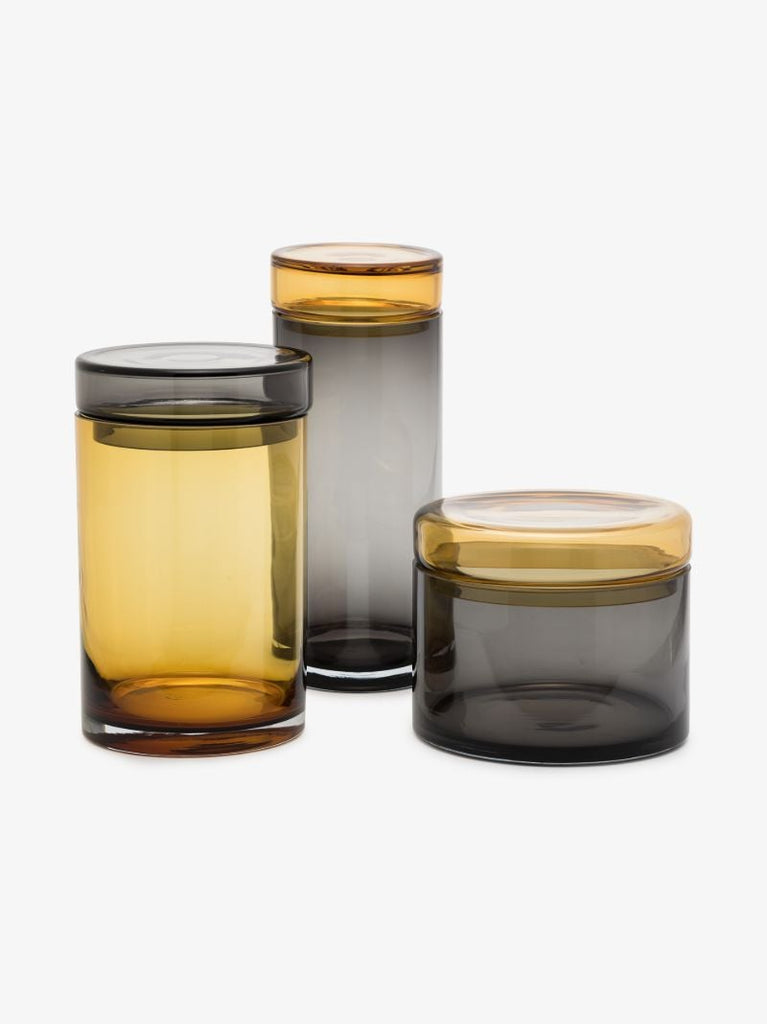 Neutral Caps & Jars Set