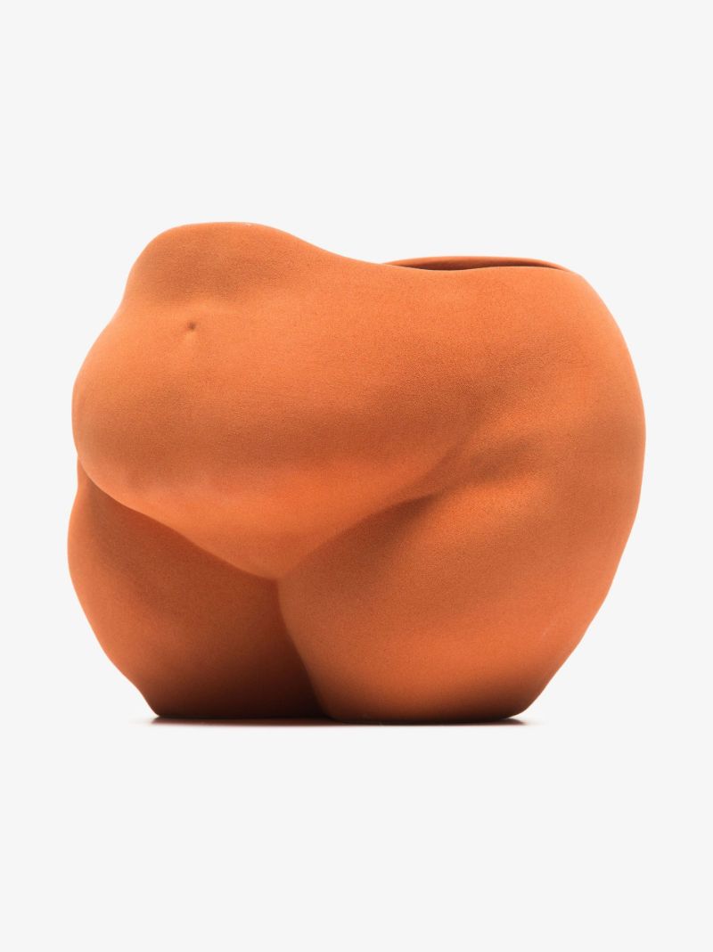 Orange PopotelÃ_x0083_Â©e Earthenware Pot