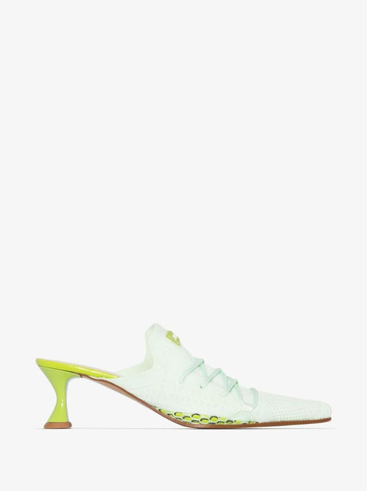 Green Hera 60 Mesh Mules