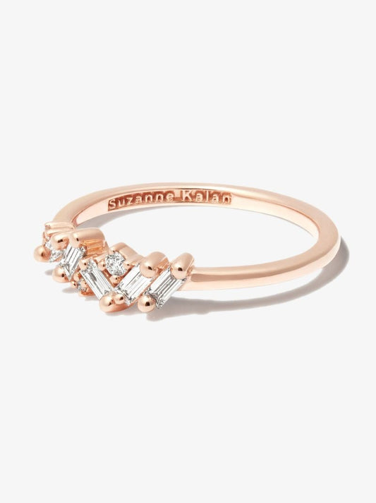 18k Rose Gold Frenzy Diamond Ring