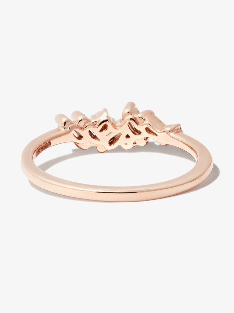 18k Rose Gold Frenzy Diamond Ring